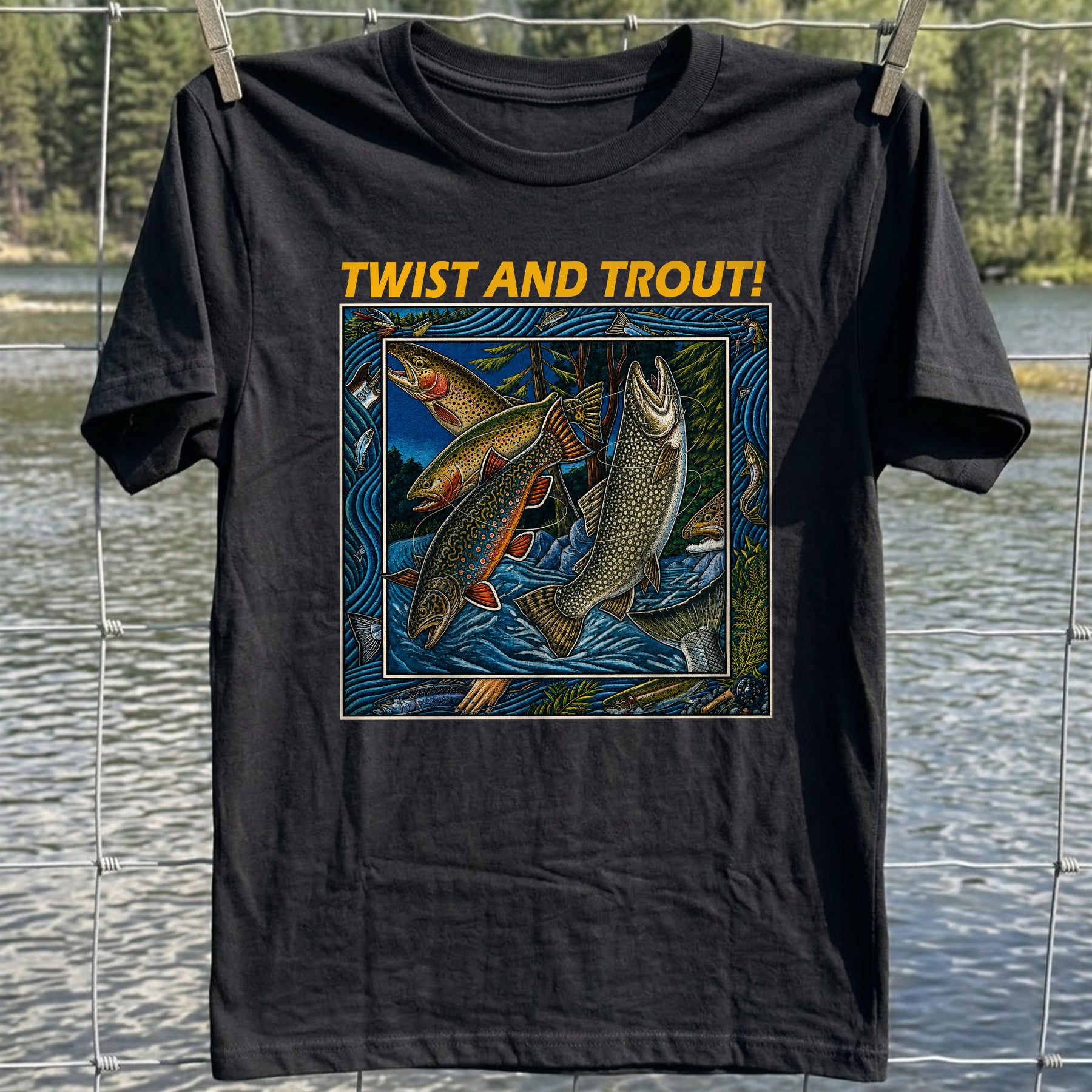 Twist And Trout T-Shirt