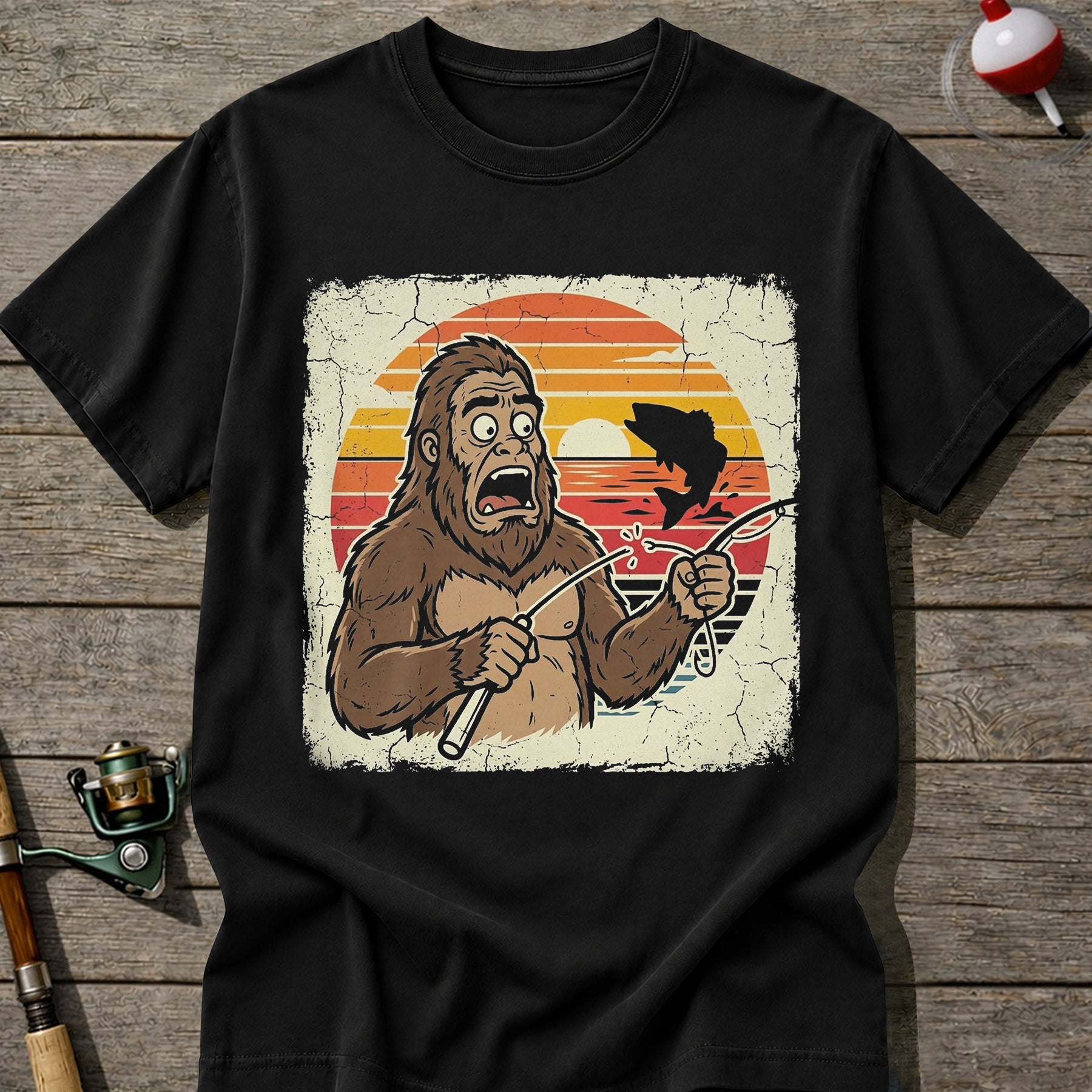 Sasquatch Angler T-Shirt
