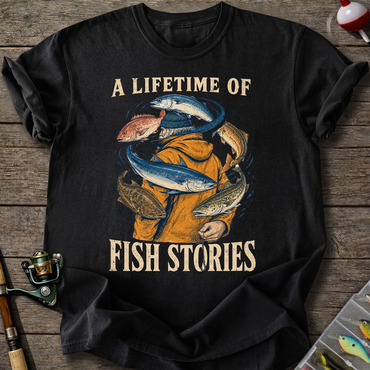 Lifetime Fish Stories T-Shirt
