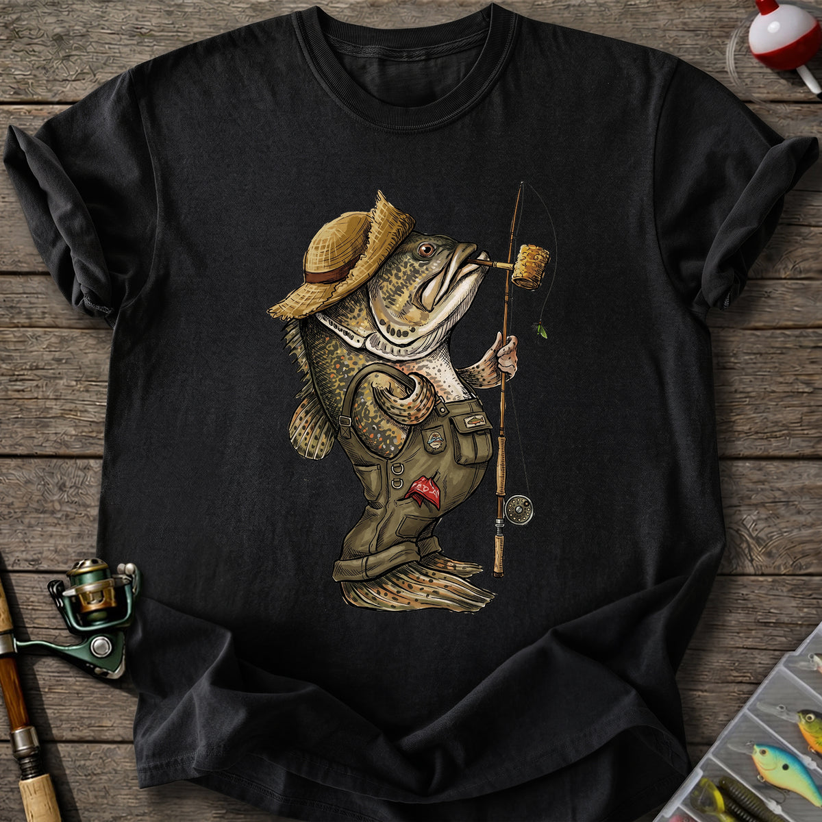 Fishing Bass Man T-Shirt