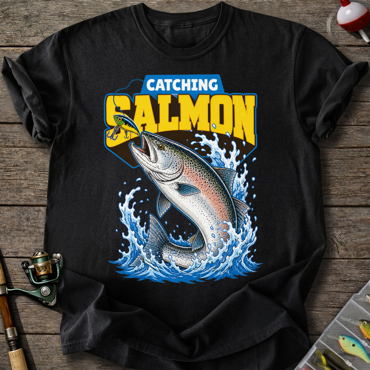 Catching Salmon T-shirt