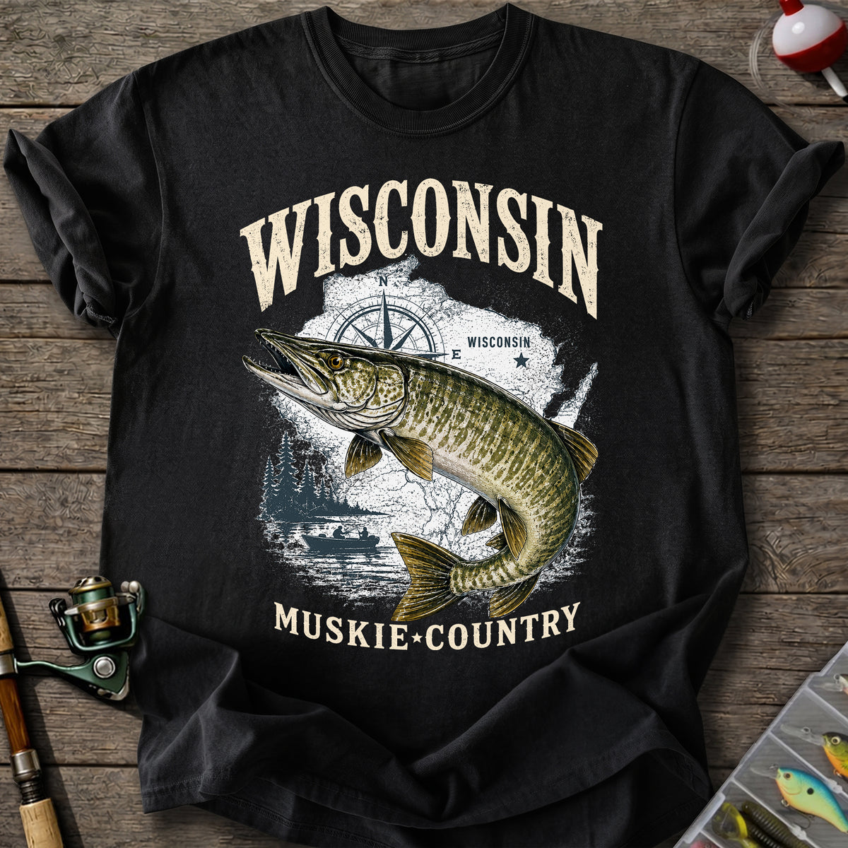Wisconsin Muskie T-Shirt