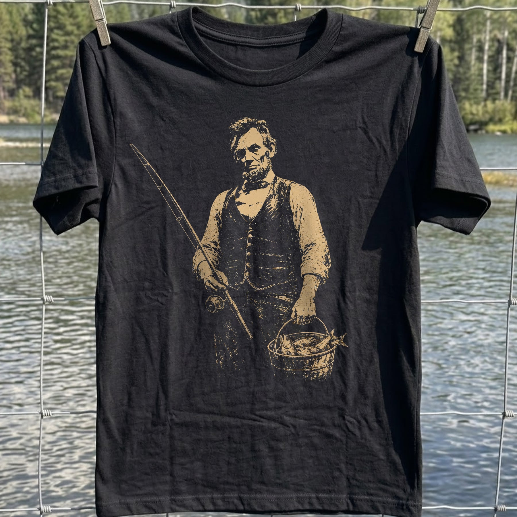 Lincoln Fishing T-shirt