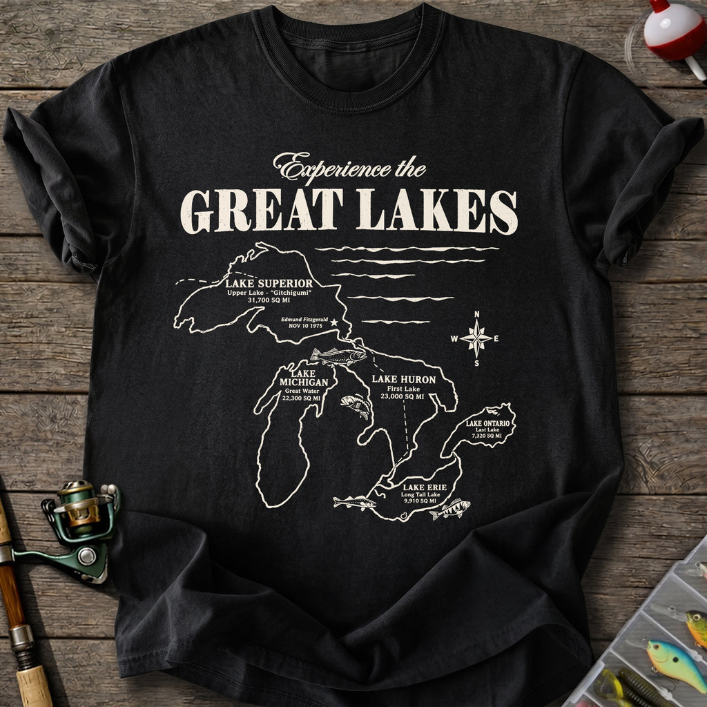Great Lakes Fishing T-Shirt