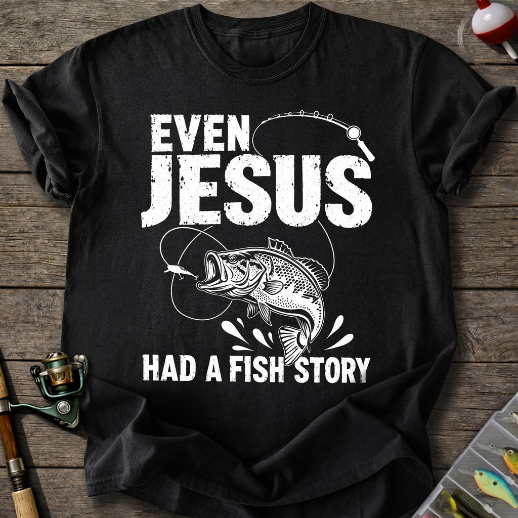 Jesus Fish Story T-shirt