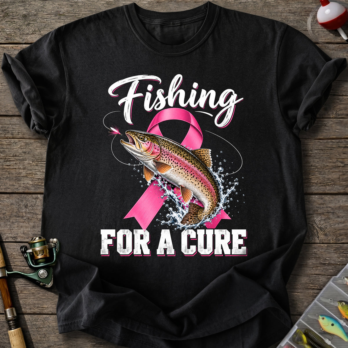 Fishing For A Cure T-Shirt