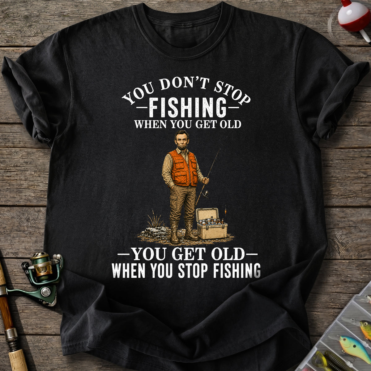 Lincoln Never Stops T-Shirt