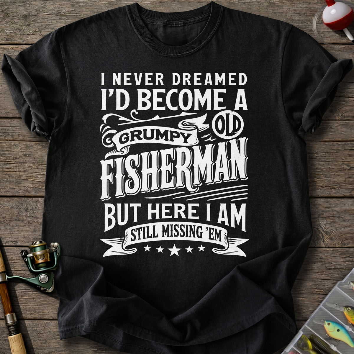 Grumpy Old Fisherman T-Shirt