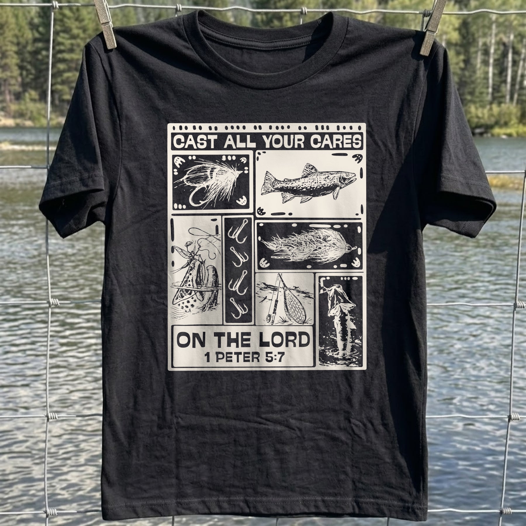 Cast All Your Cares T-shirt