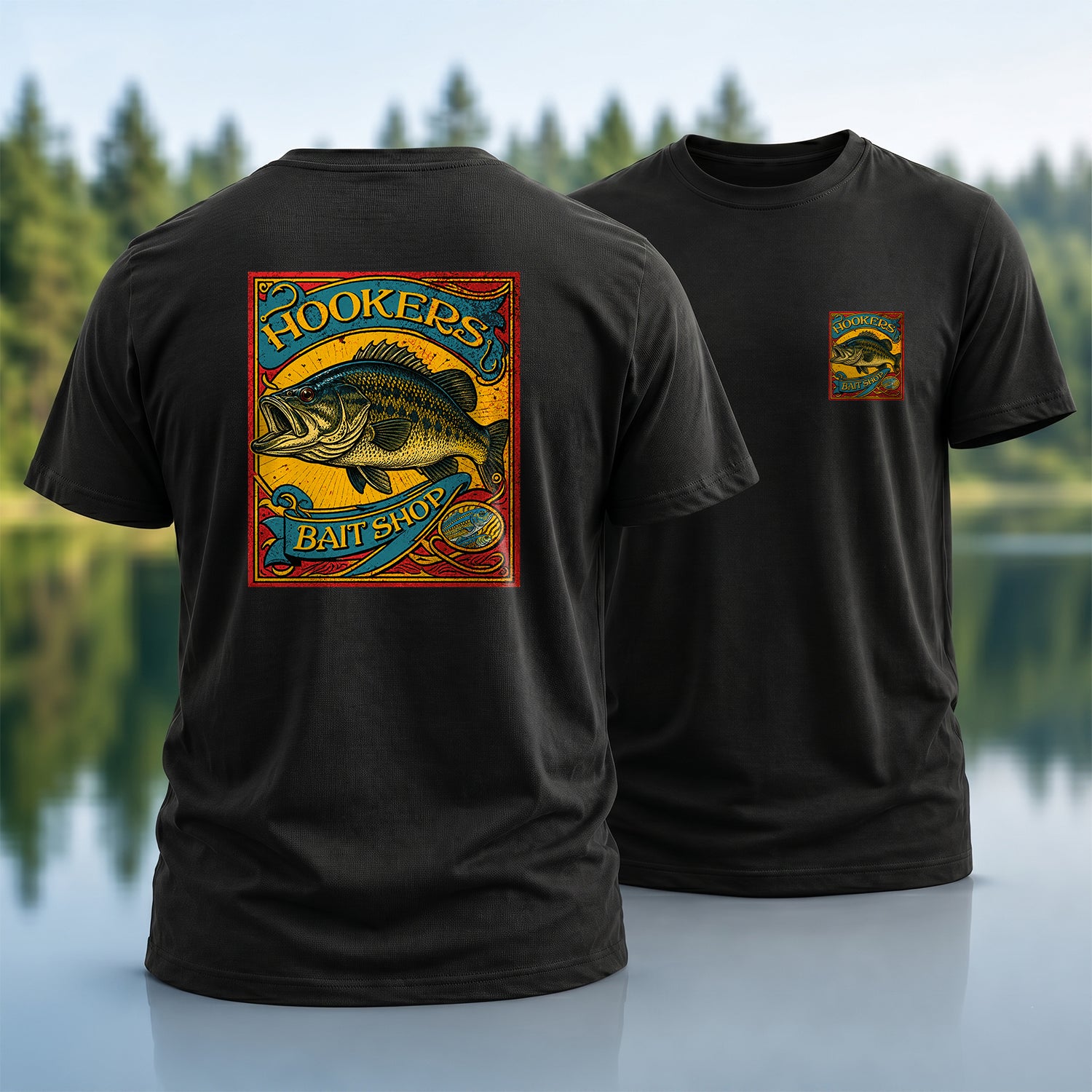 Hookers Bait Shop T-Shirt