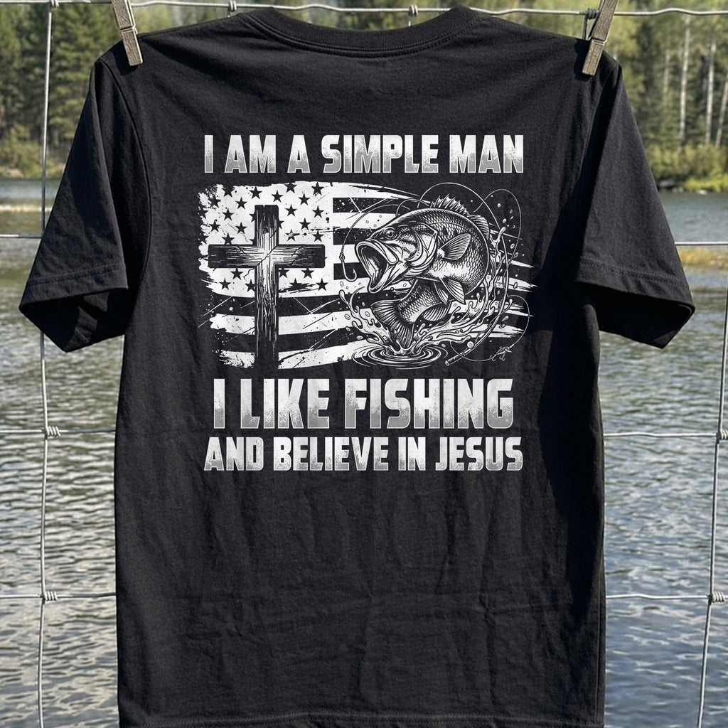 Fishing Jesus T-Shirt