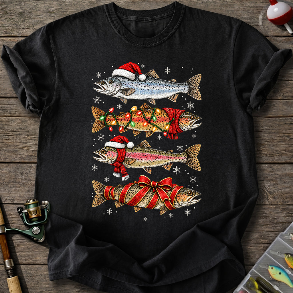Christmas Trout T-Shirt