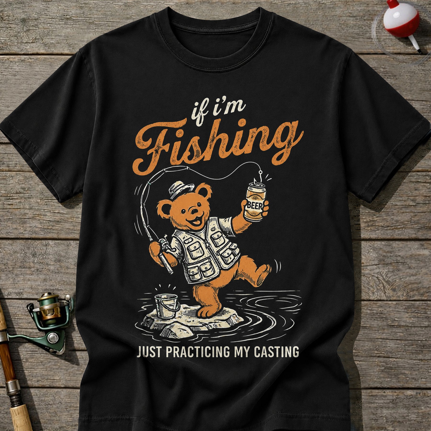 Practicing My Casting T-Shirt