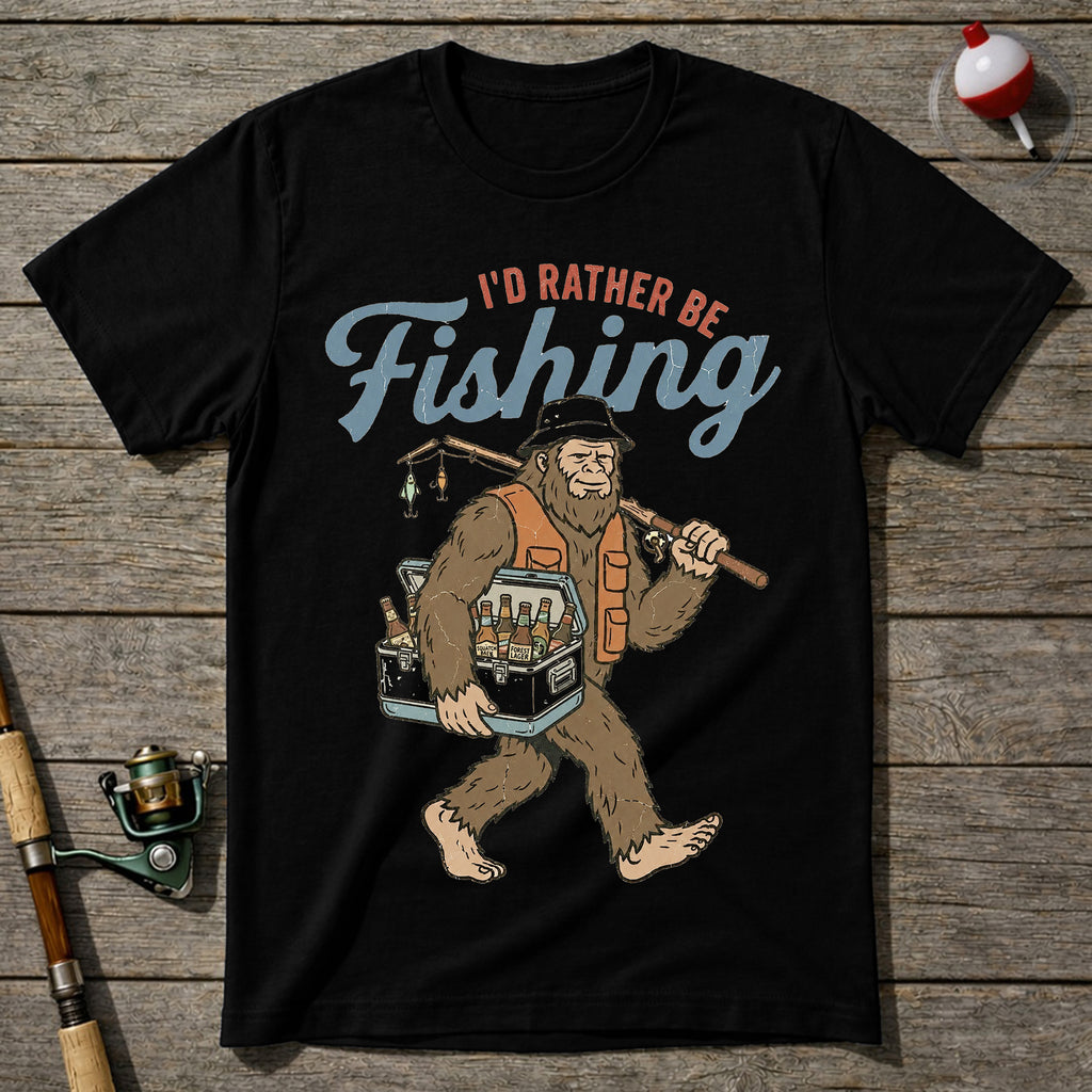 I'D Rather Be Fishing T-Shirt