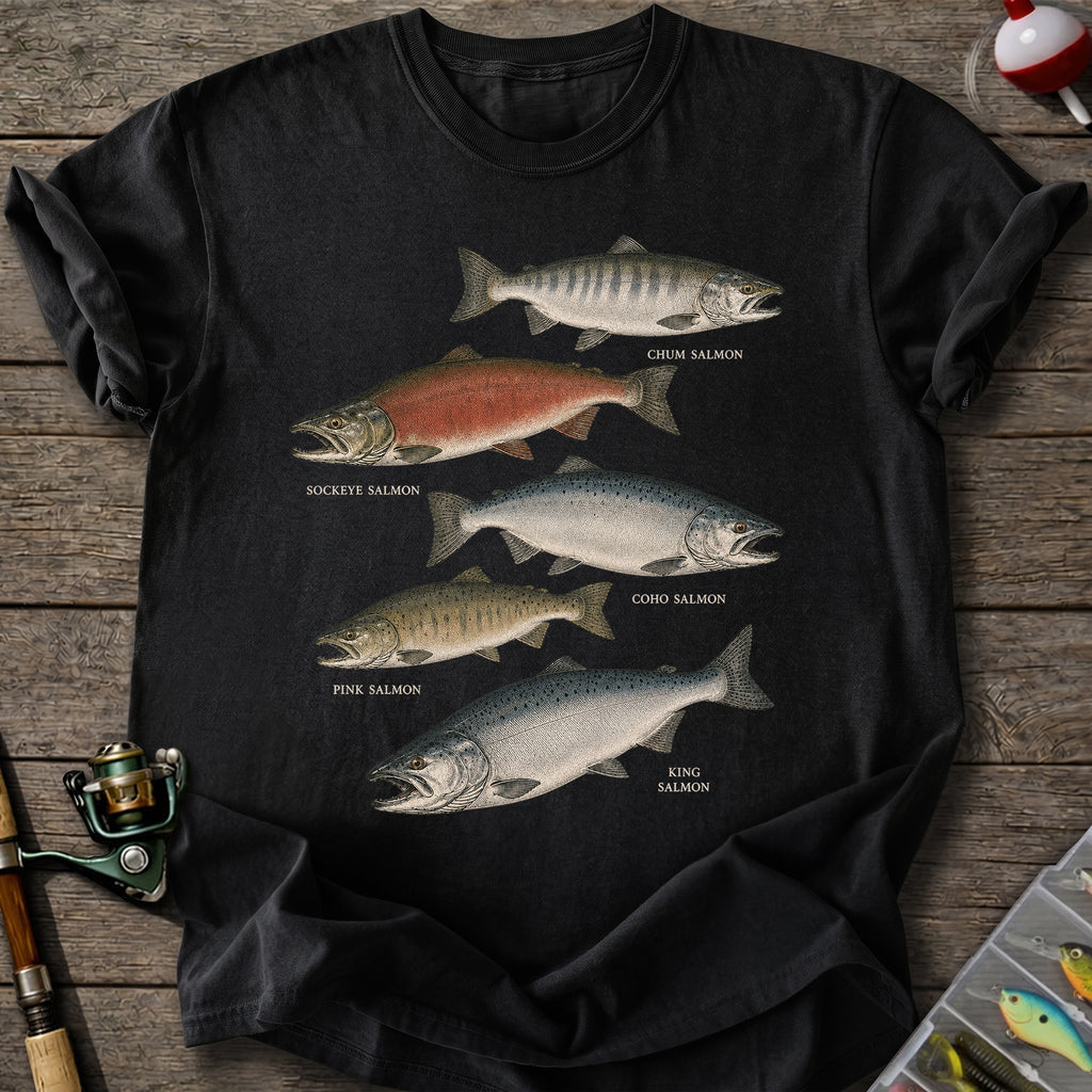 Salmon Species T-Shirt