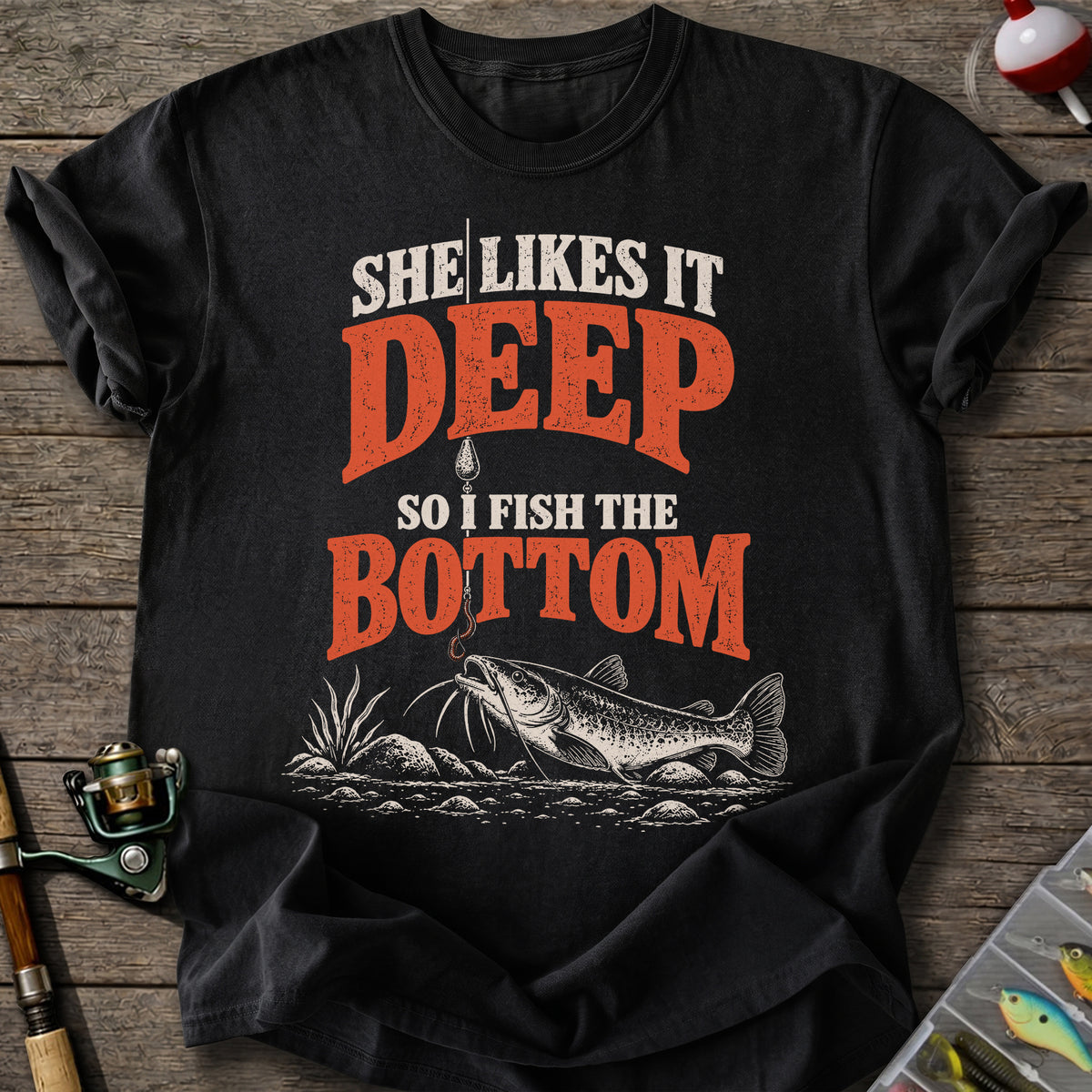 She Likes It Deep T-shirt