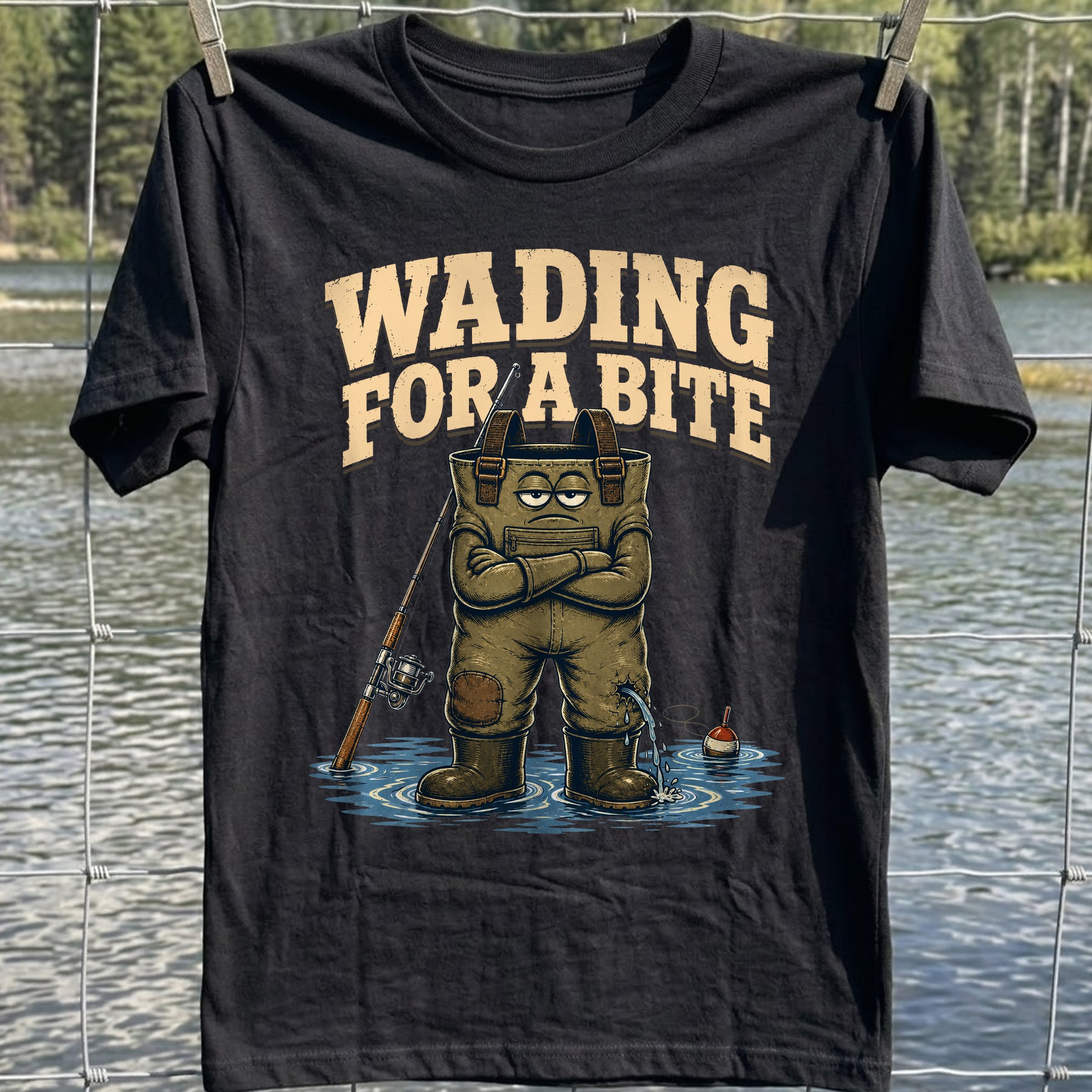 Wading A Bite T-shirt