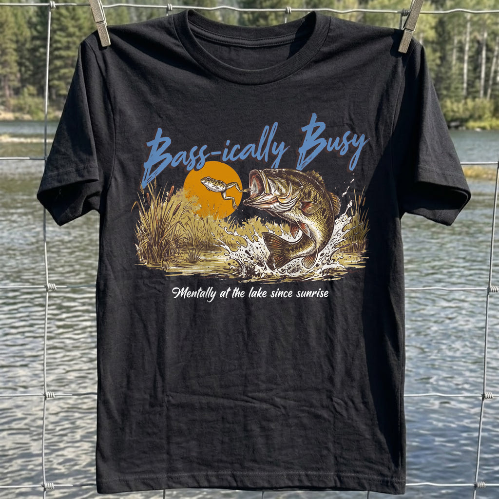 Bass-ically Busy Tshirt