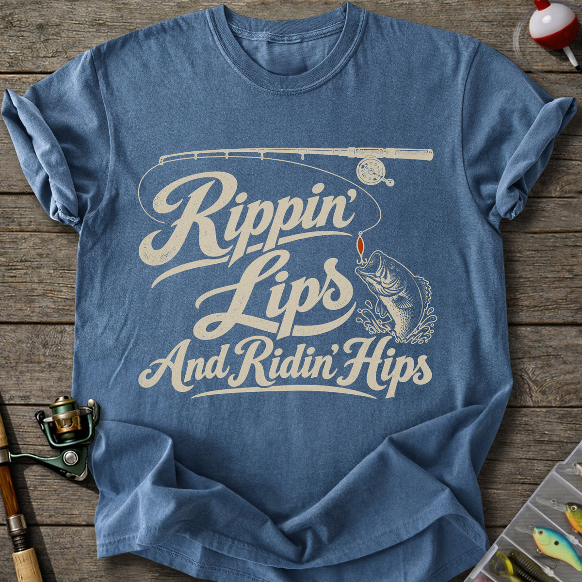 Rippin’ Lips Ridin’ Hips T-Shirt