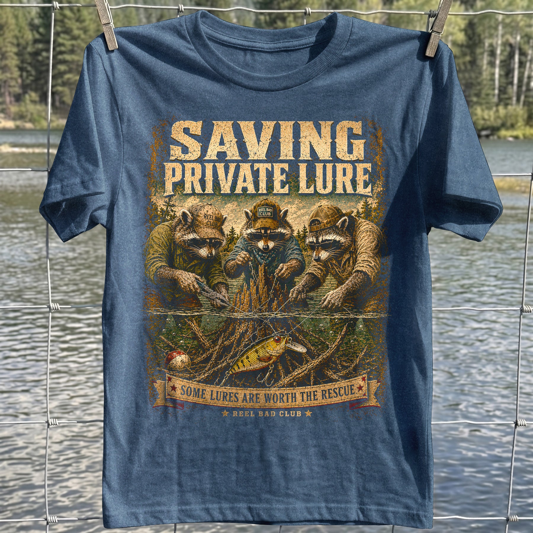 Save Private Lure T-shirt