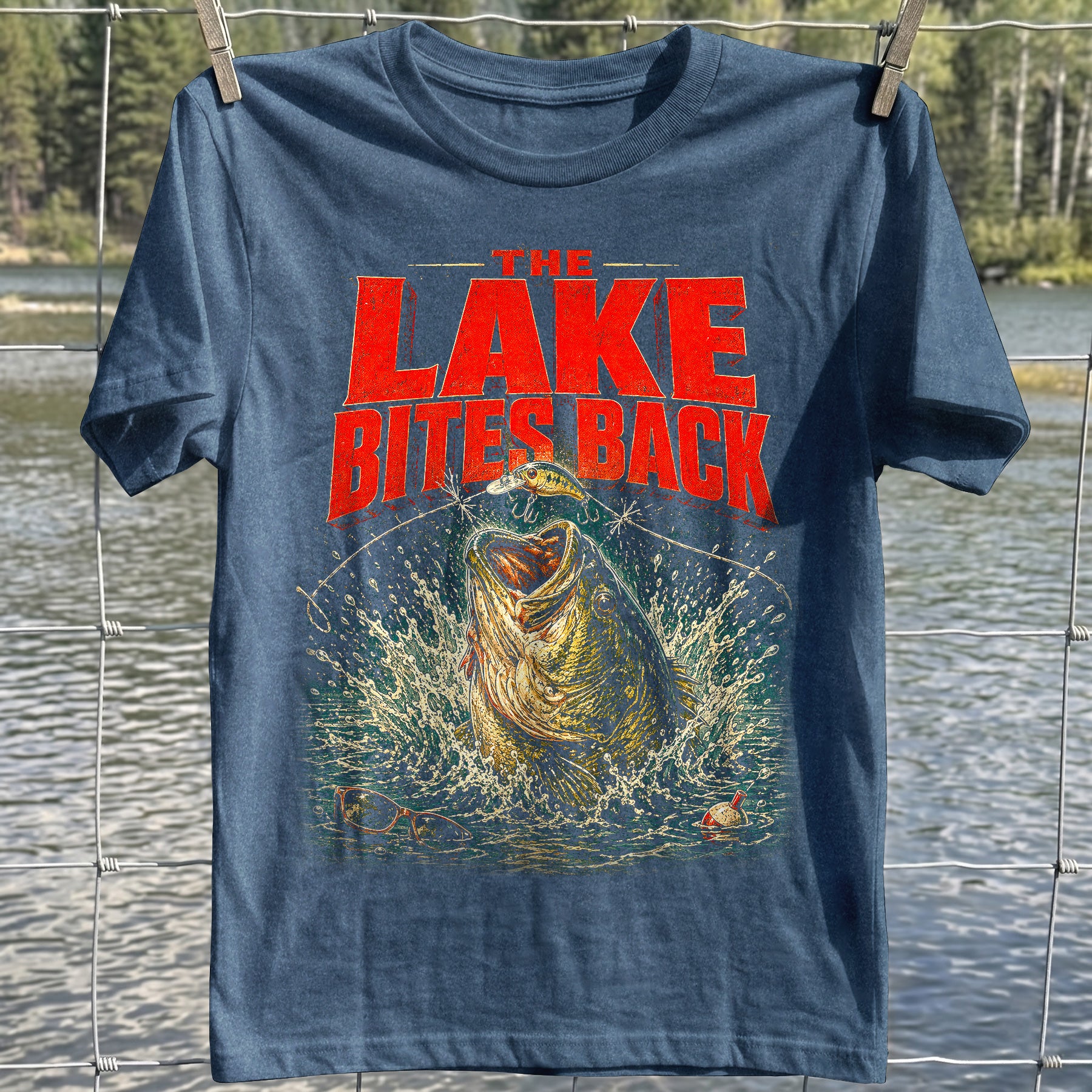 Lake Bites Back T-shirt