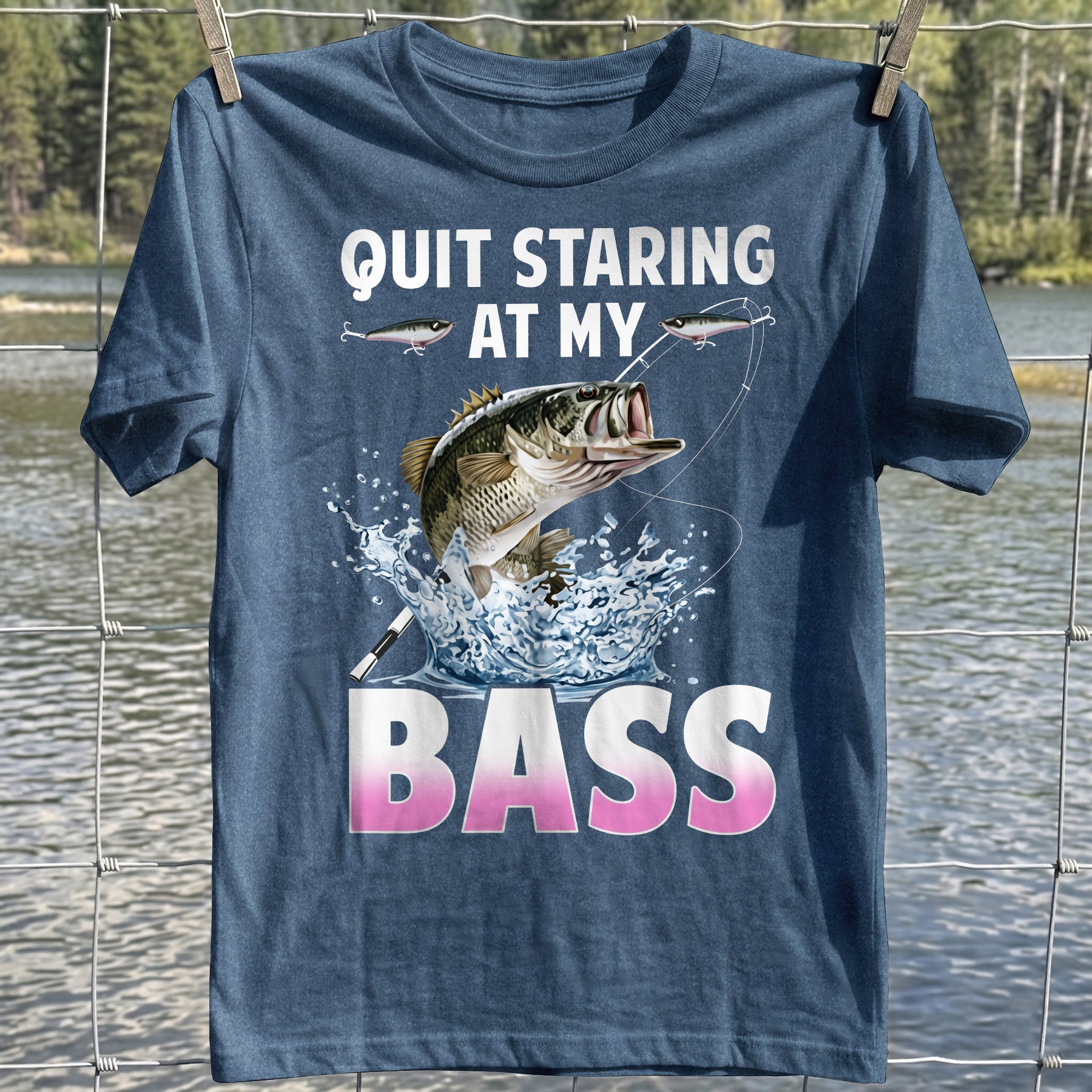 Bass Staring T-shirt