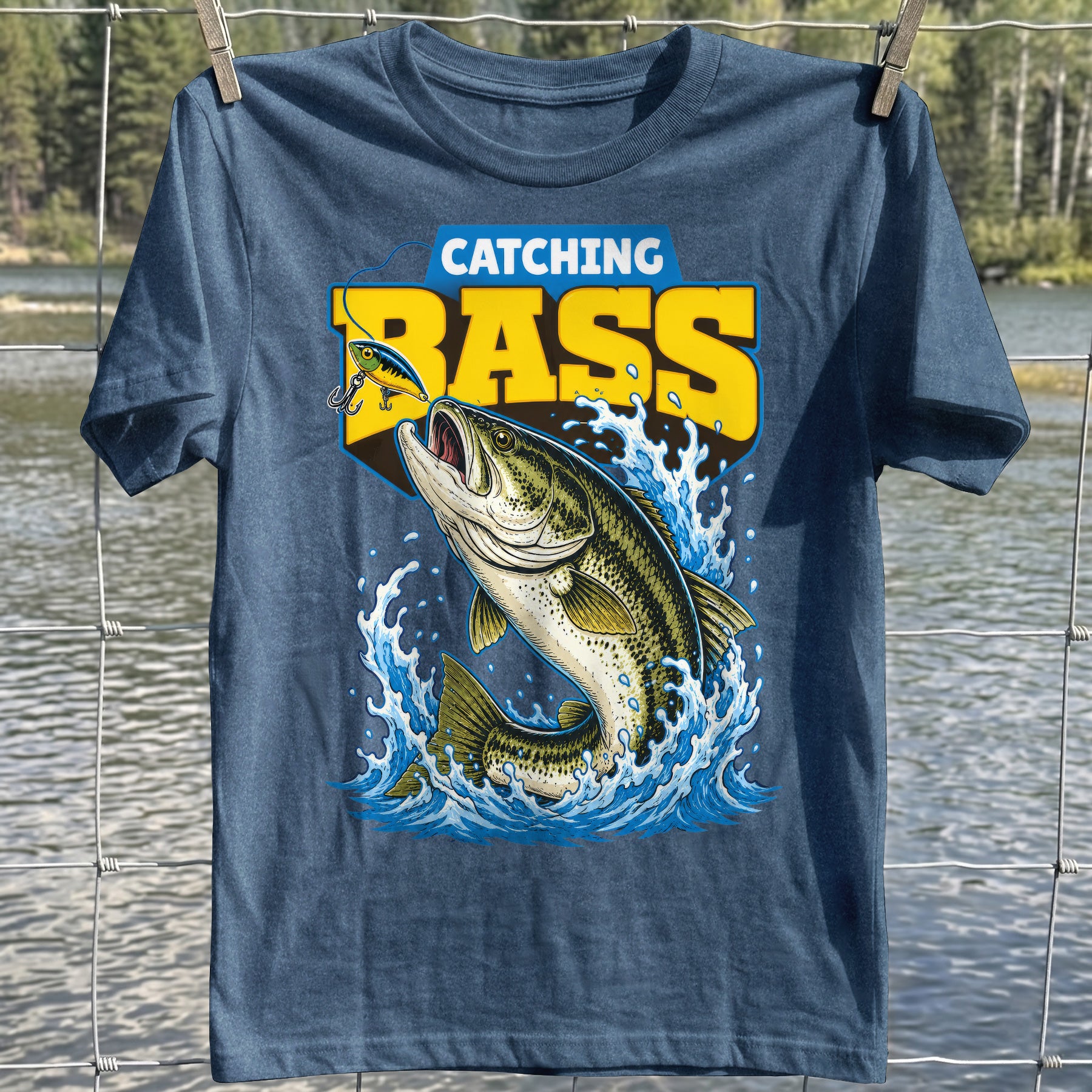 Catching Bass T-shirt