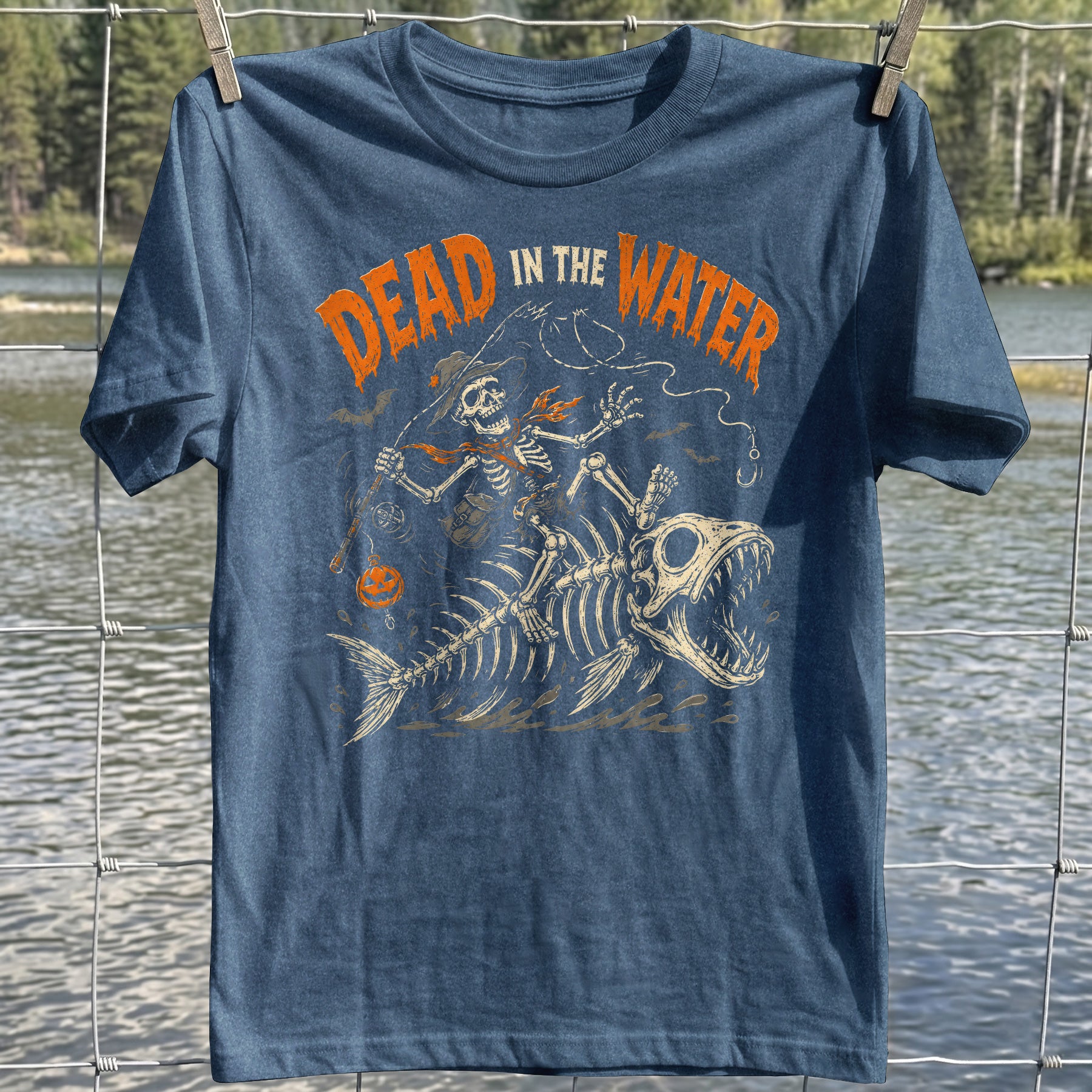Haunted Deadwater Angler T-Shirt
