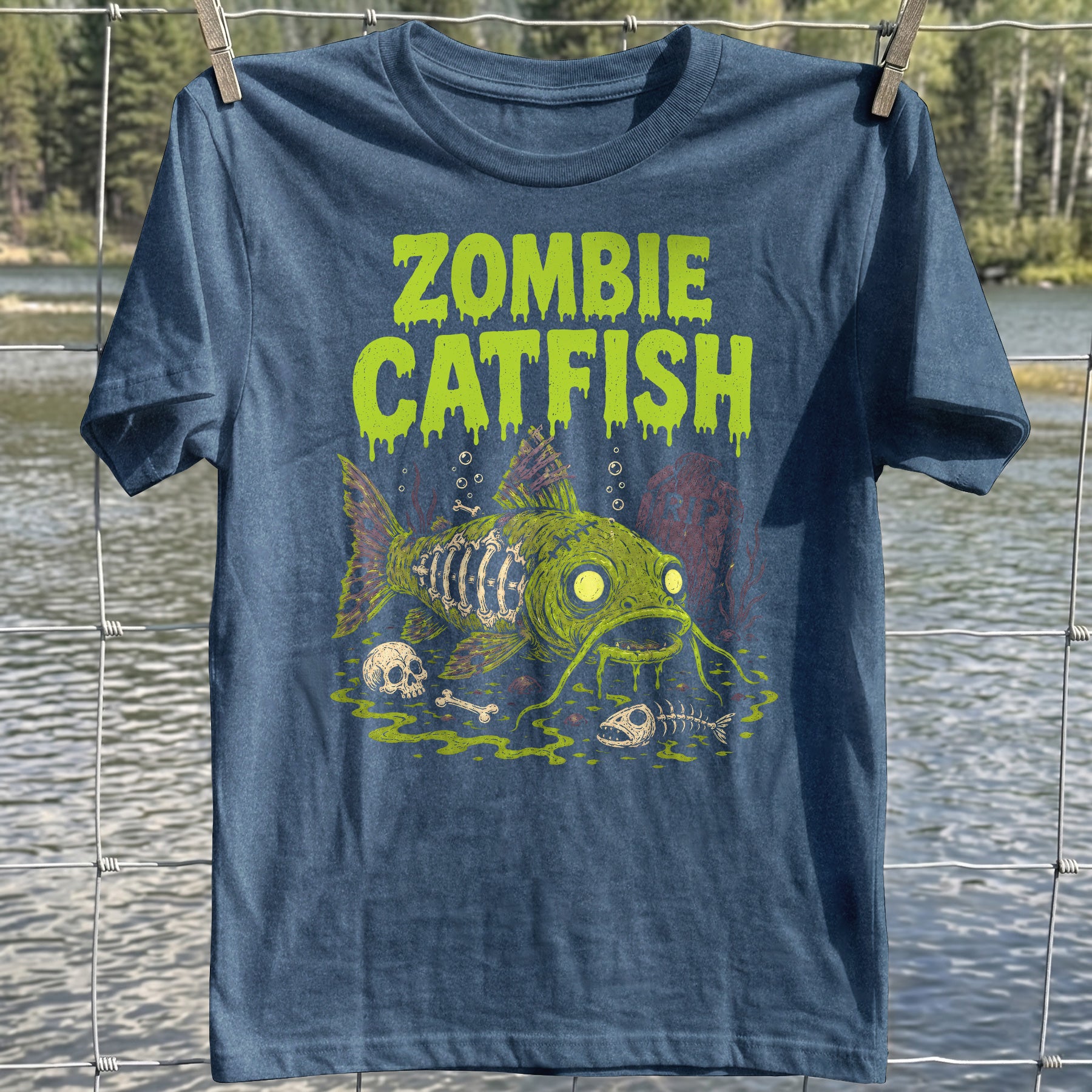 Zombie Catfish T-Shirt