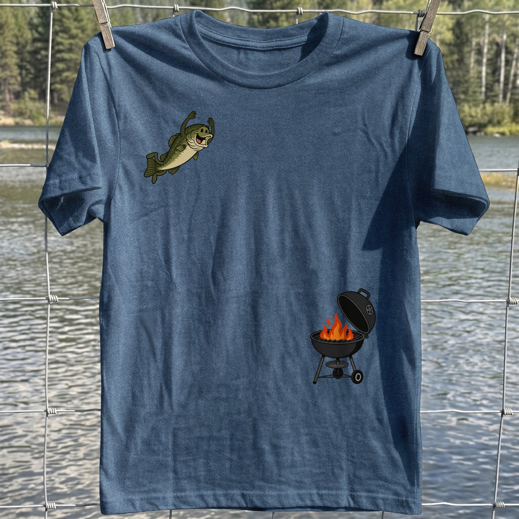Grill Fish T-Shirt