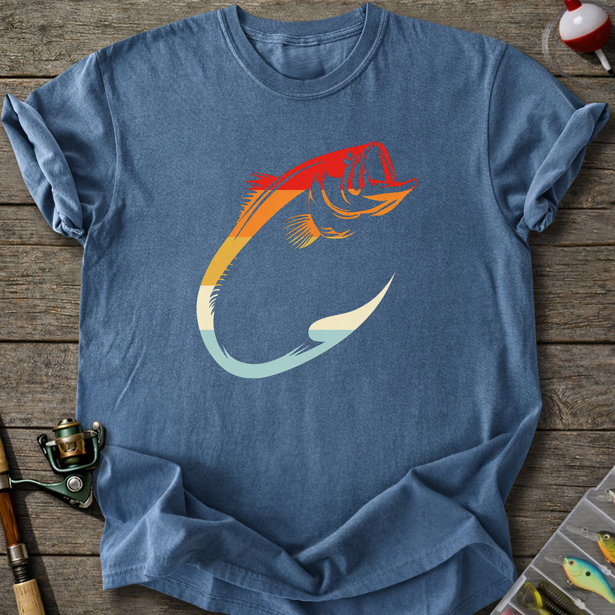 Retro Hook Bass T-Shirt