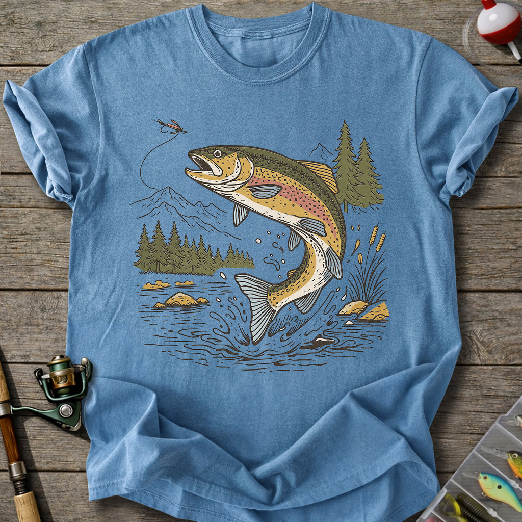 Mountain Trout Fishing T-shirt