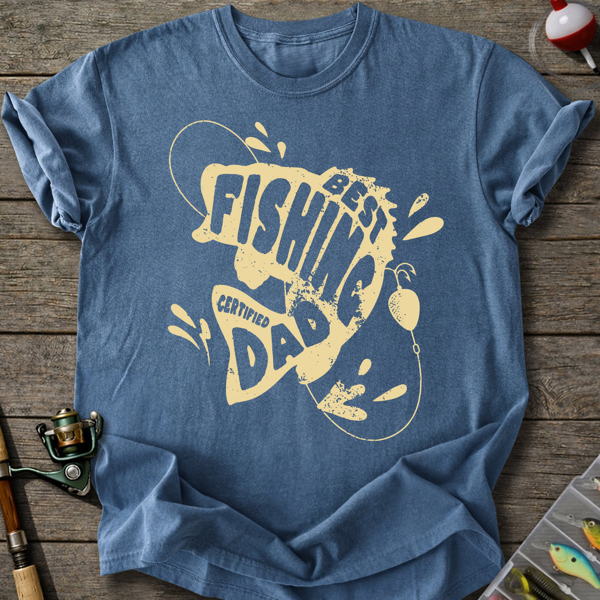 Certified Fishing Dad T-Shirt