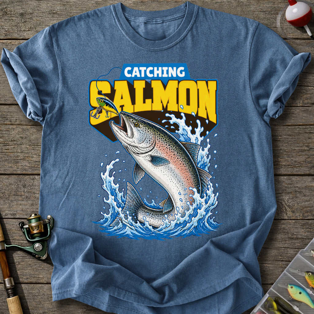 Catching Salmon T-shirt