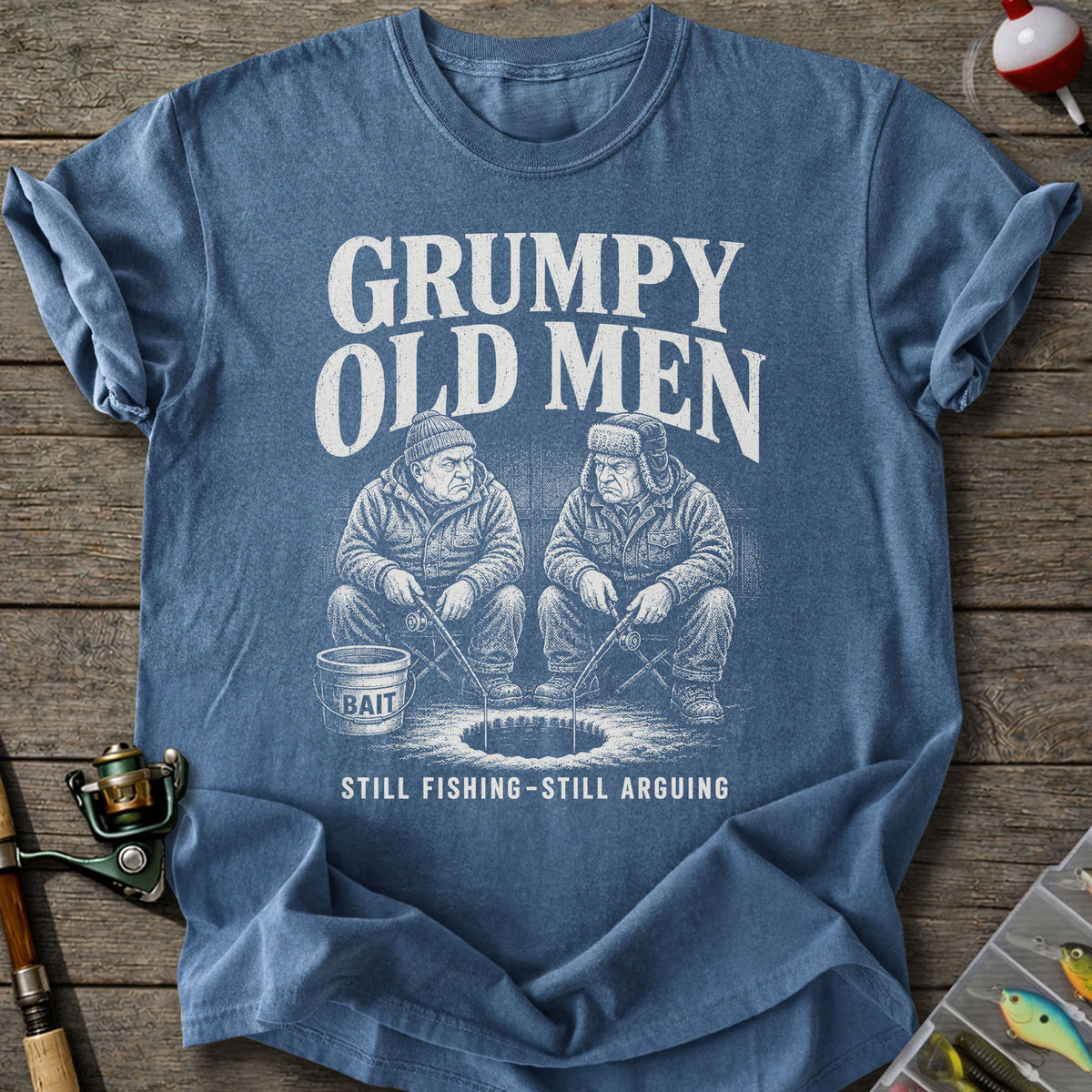 Grumpy Fishing Buddies T-Shirt
