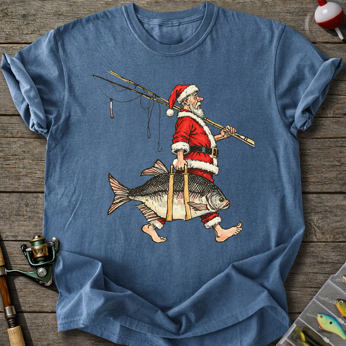 Santa’s Fishing Haul T-Shirt