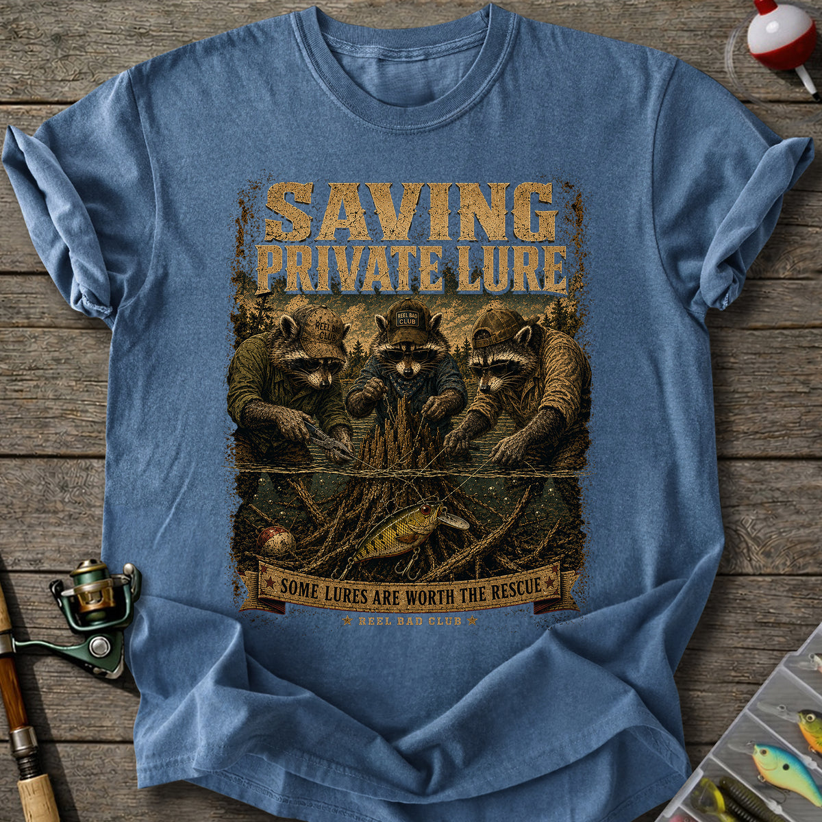 Save Private Lure T-shirt