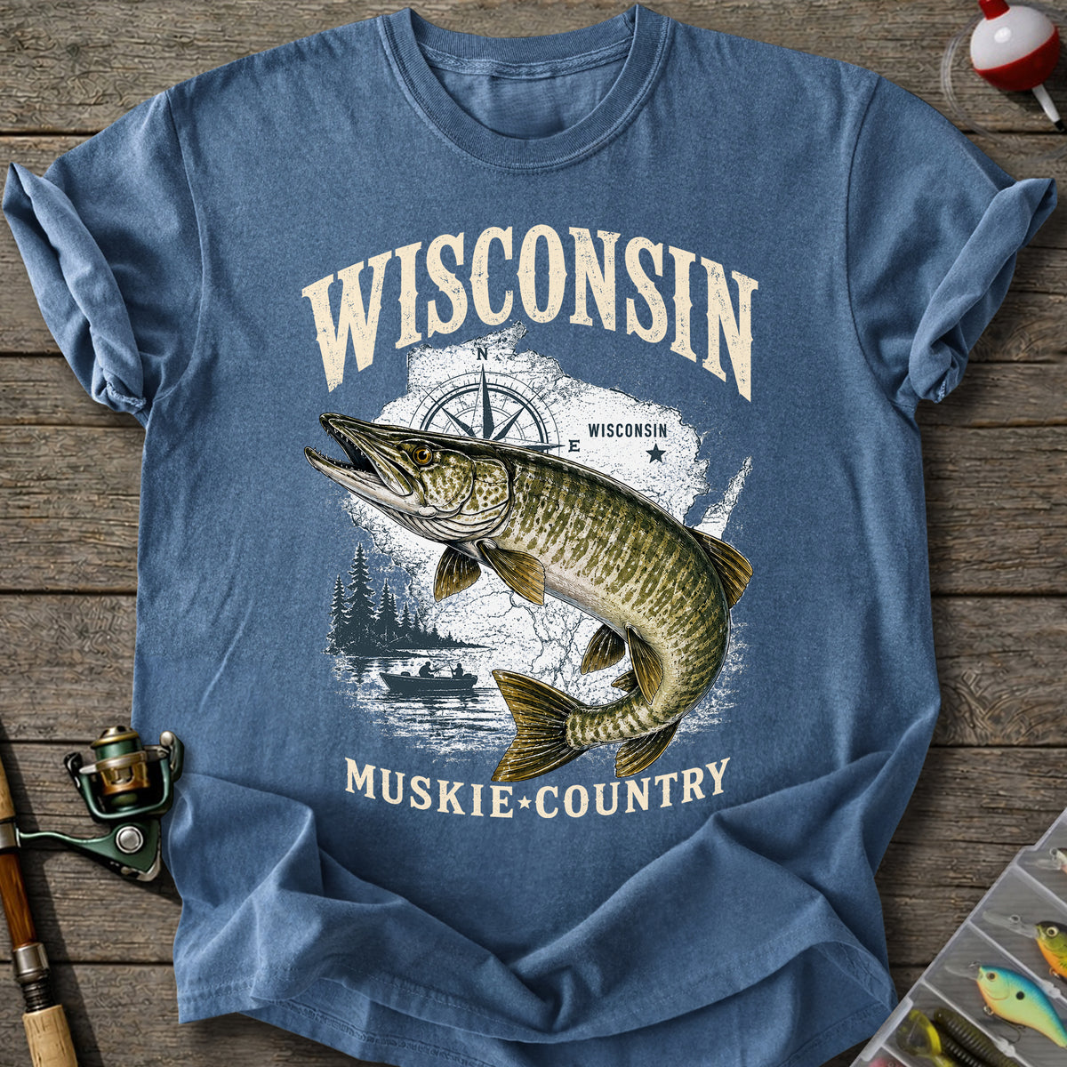 Wisconsin Muskie T-Shirt