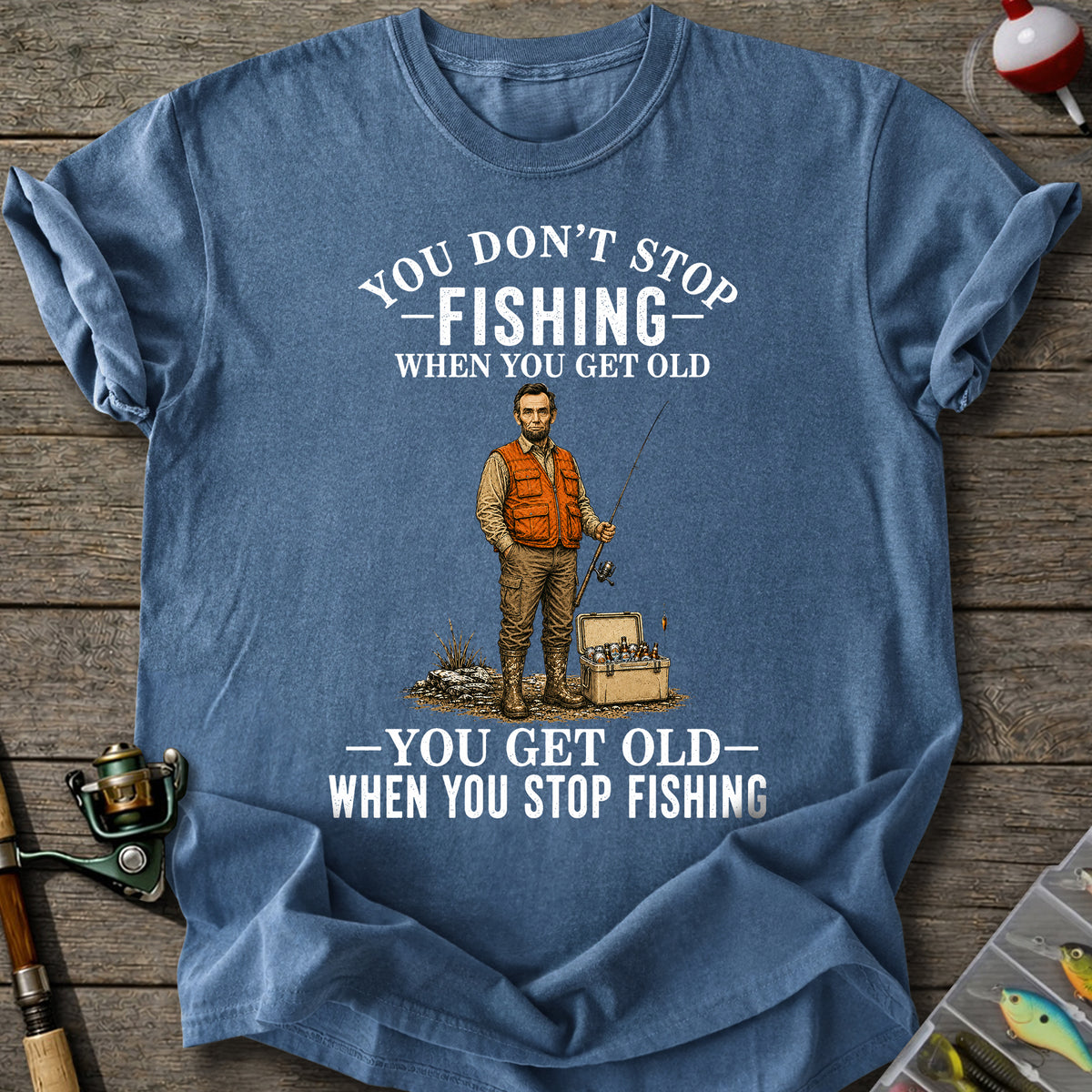 Lincoln Never Stops T-Shirt