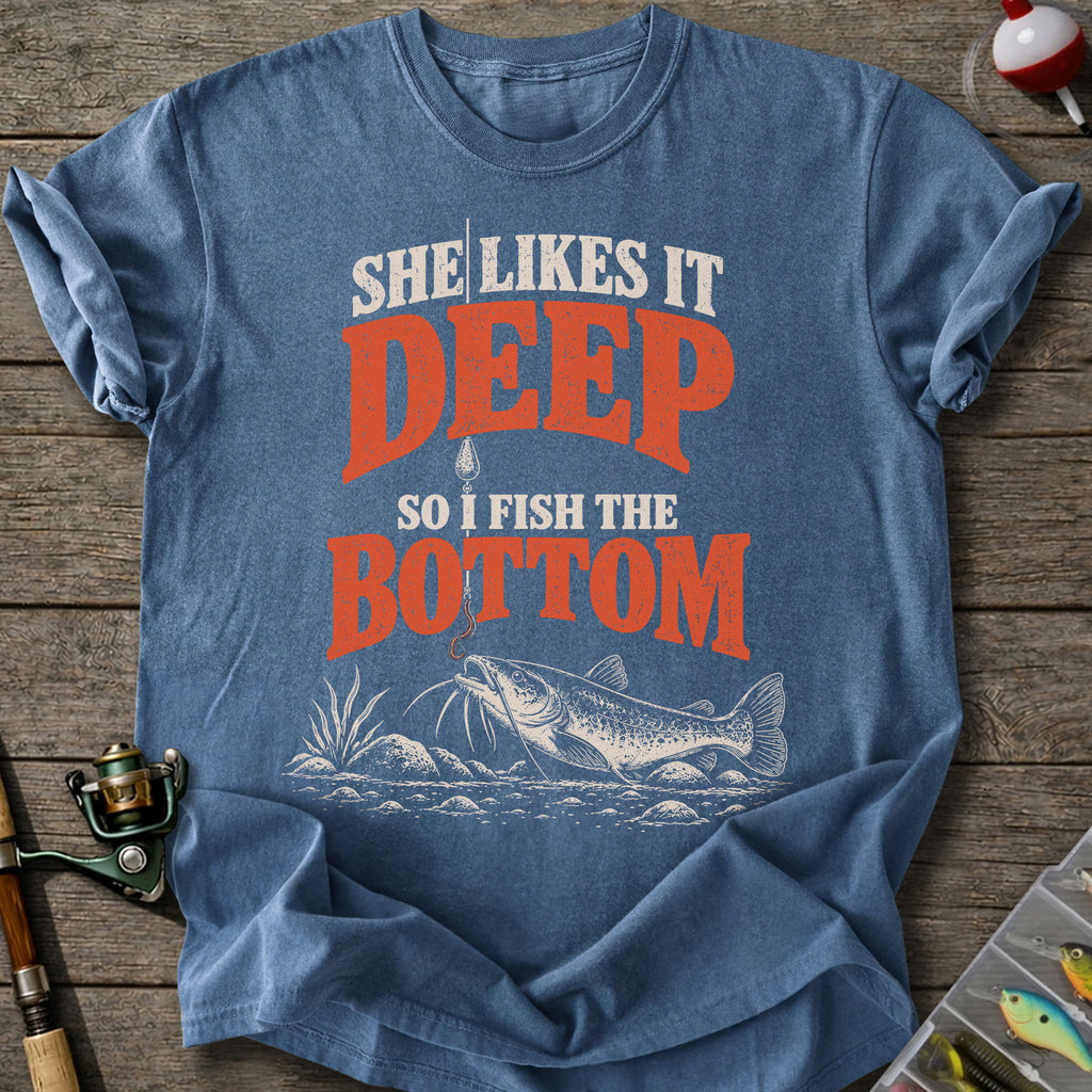 She Likes It Deep T-shirt