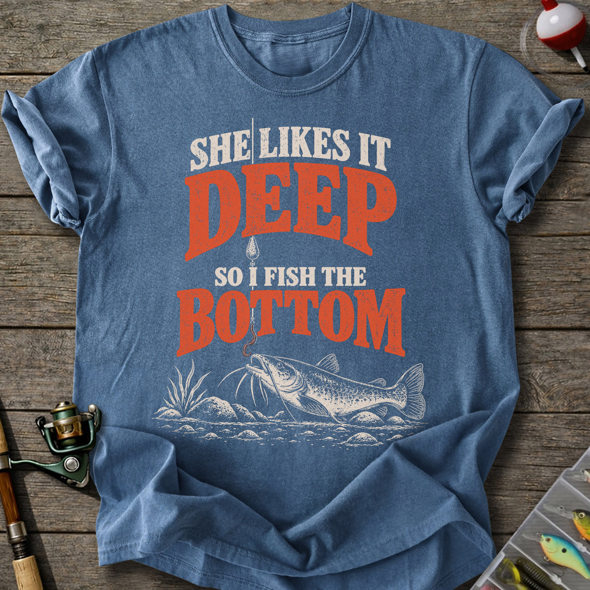 She Likes It Deep T-shirt