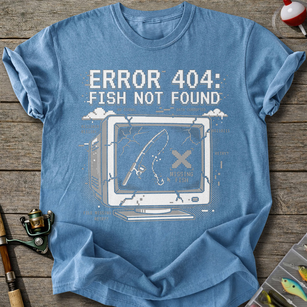 Error 404 Fish Not Found T-Shirt
