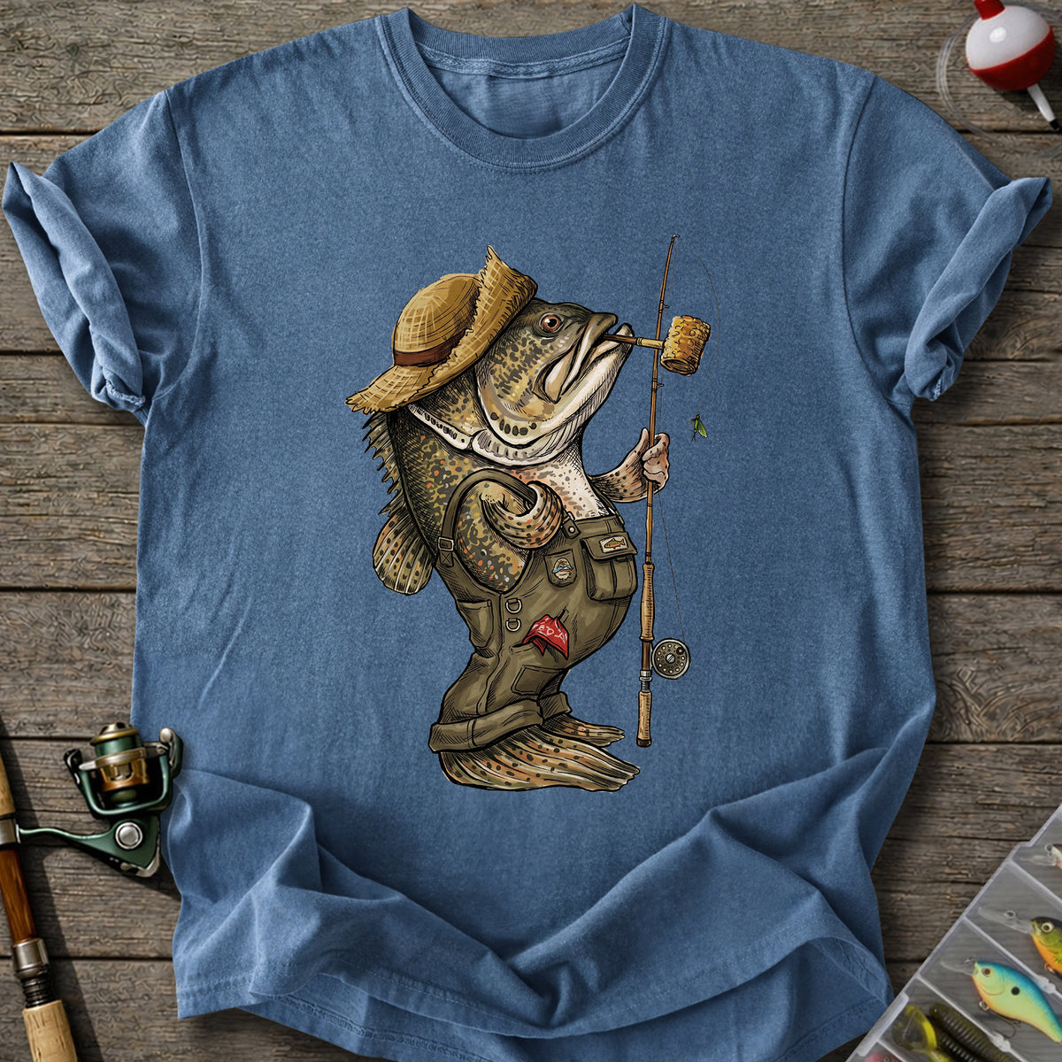 Fishing Bass Man T-Shirt