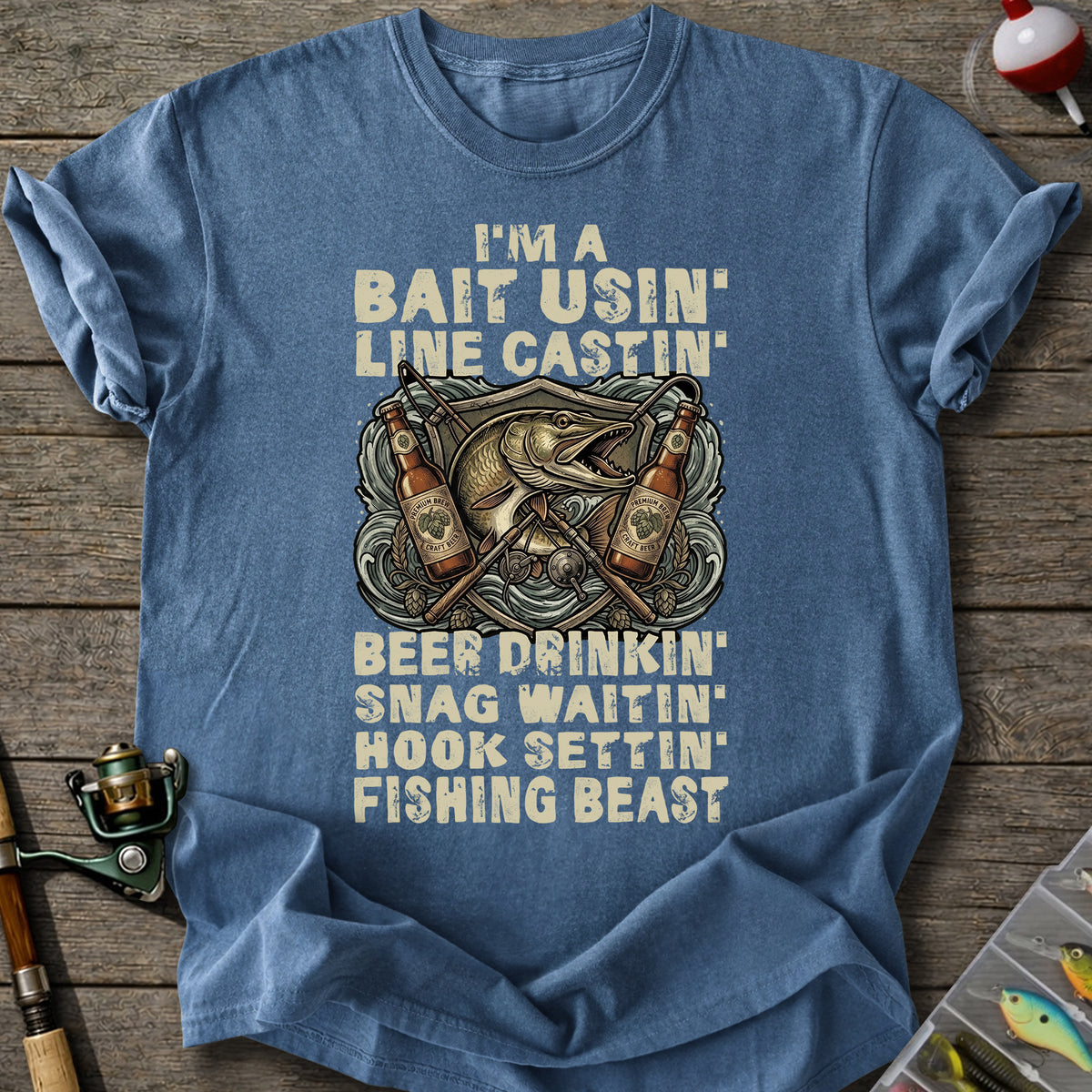 Fishing Beast T-shirt