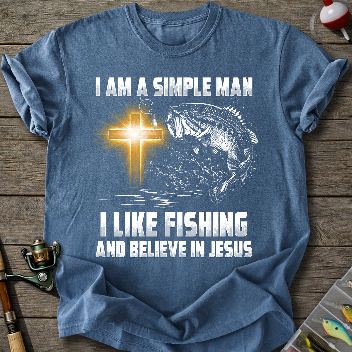 Simple Man Jesus T-Shirt
