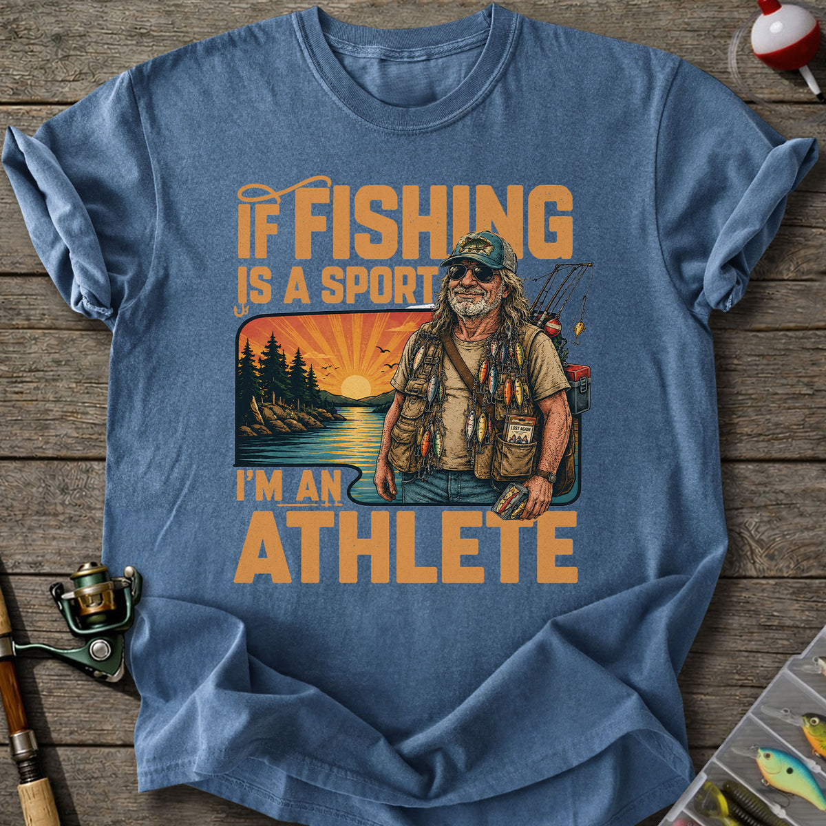 Fishing Athlete T-shirt