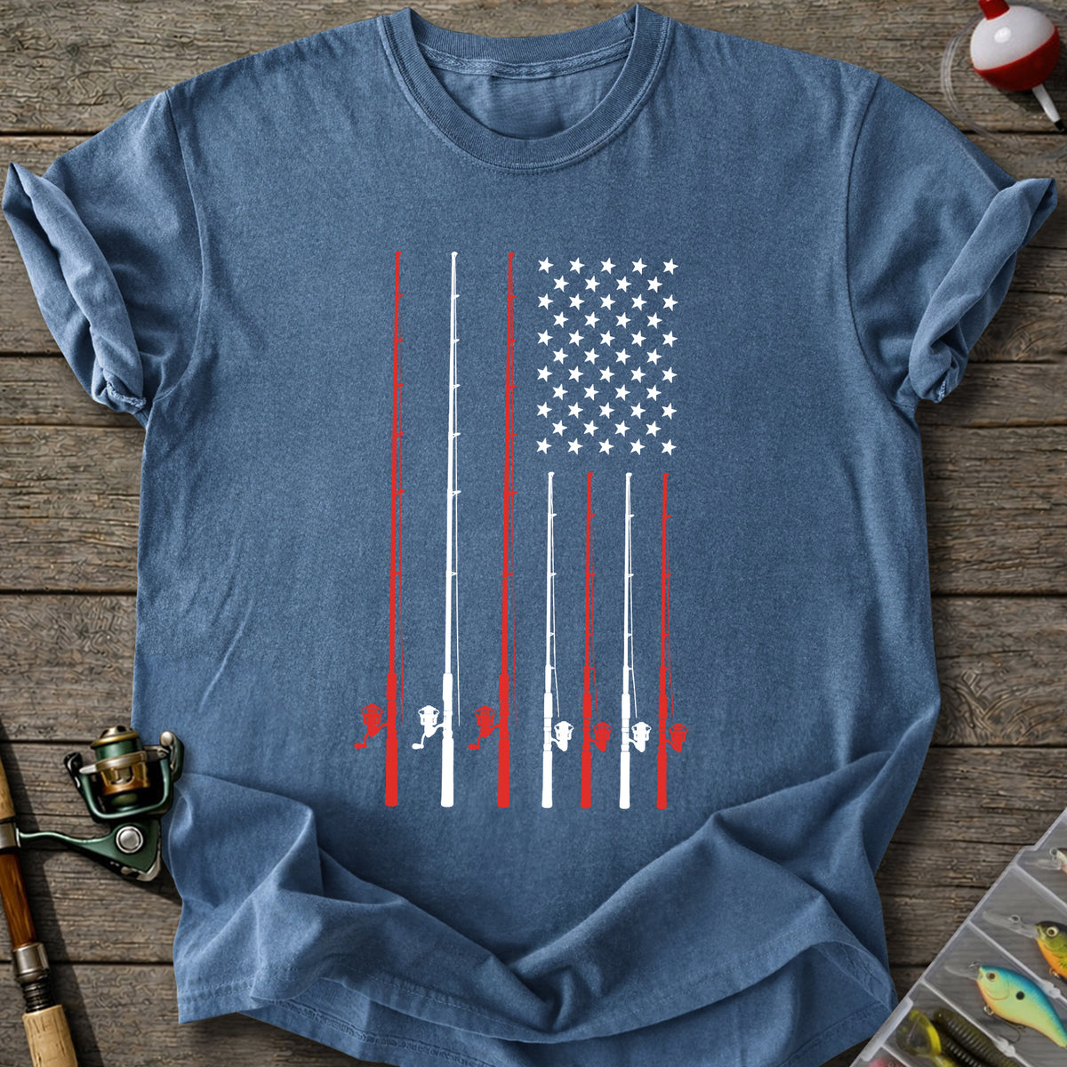 Fishing Flag T-shirt