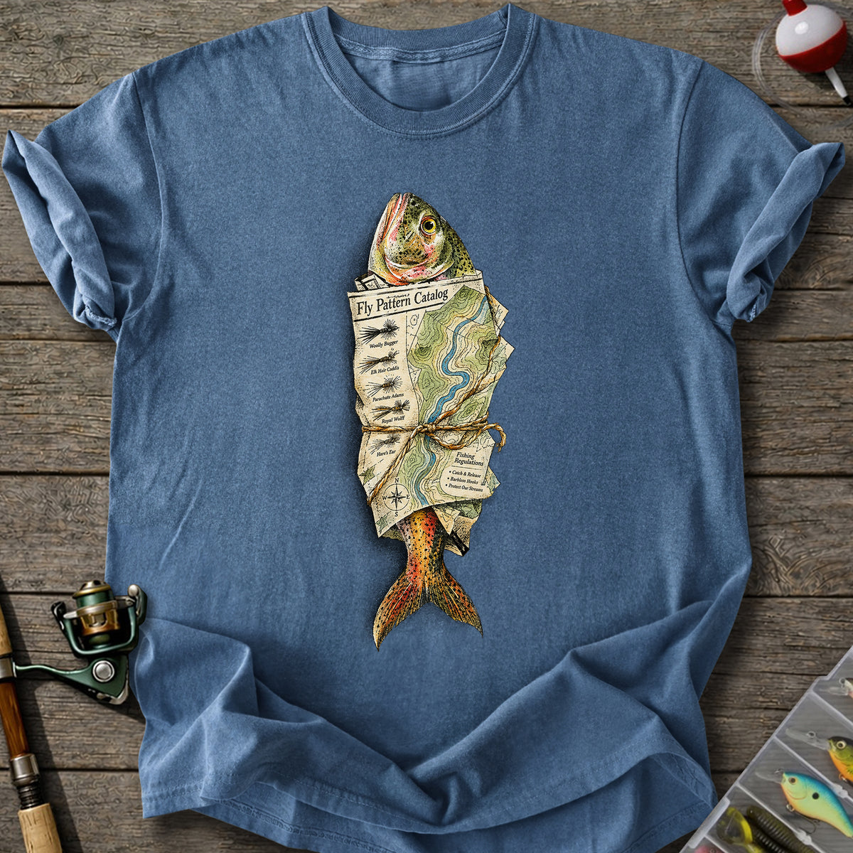 Fly Pattern Trout T-Shirt