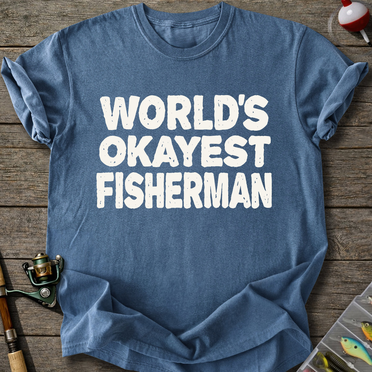 Certified Okay Fisherman T-Shirt