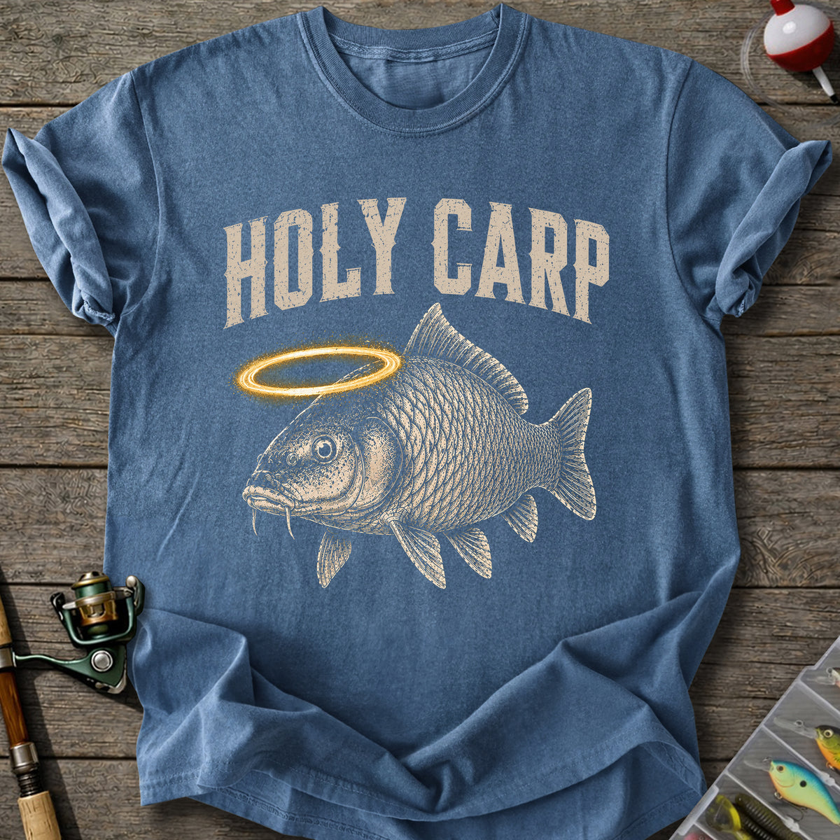 Holy Carp Fishing T-Shirt